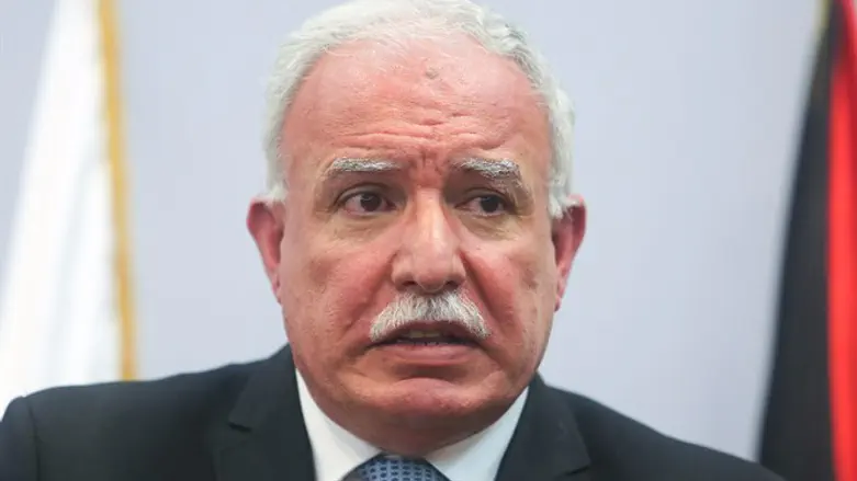 שר החוץ הפלסטיני ריאד אל-מאליכי