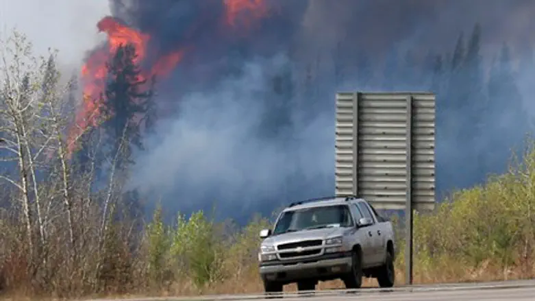 Fire in Fort McMurray, Alberta