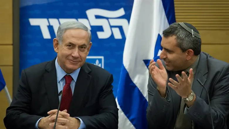 Elkin and Netanyahu (archive)