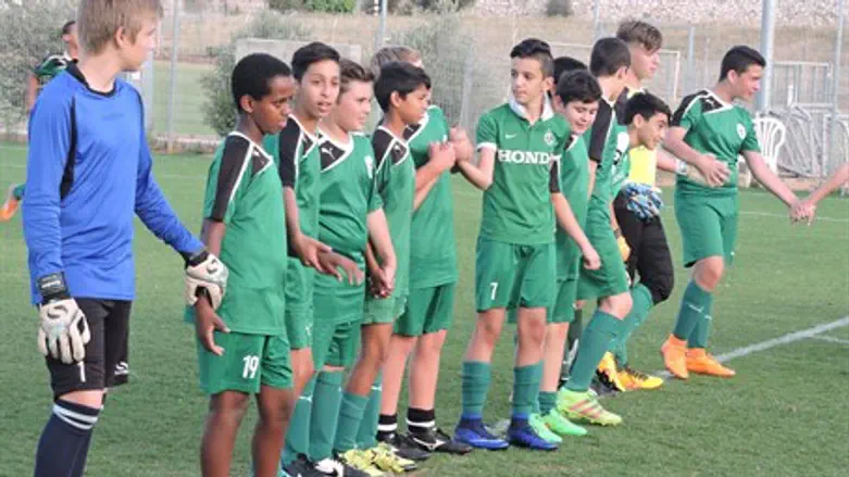 Tzav Pius 13-year-olds' team in Pardes Hanna