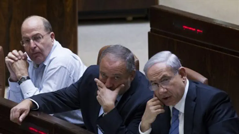 Либерман, Нетаньяху и Яалон