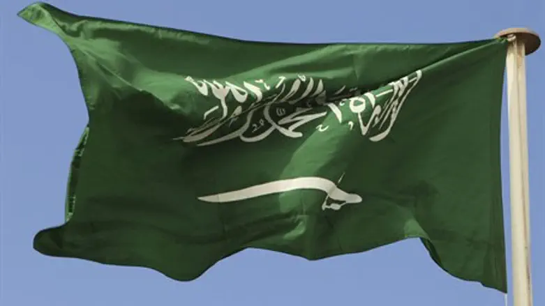 Флаг Саудовской Аравии. Иллюстрация