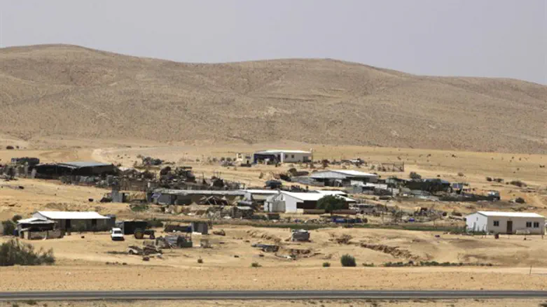Бедуинская деревня в Негеве