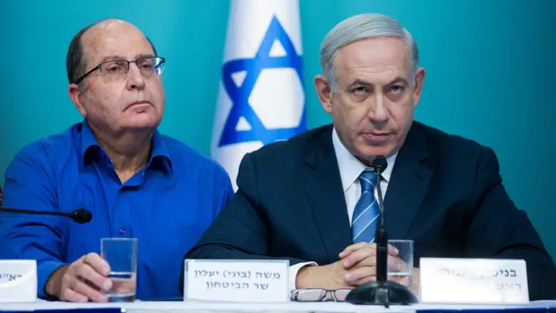 Ya'alon and Netanyahu