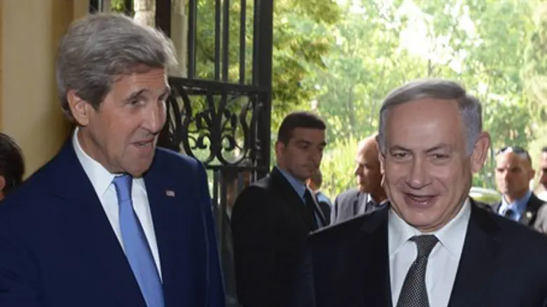 Биньямин Нетаньяху и Джон Керри