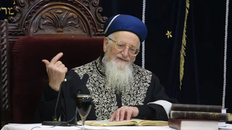 Rabbi Mordechai Eliyahu ztz"l