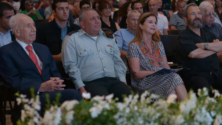 המשתתפים באירוע לציון 40 שנים למבצע אנטבה