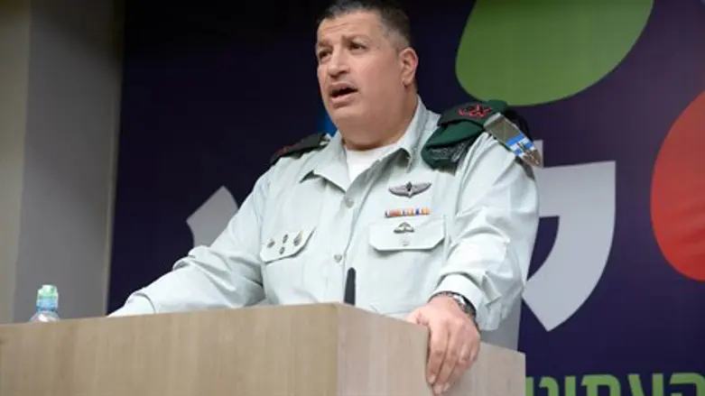 Major Gen. Yoav Mordechai today