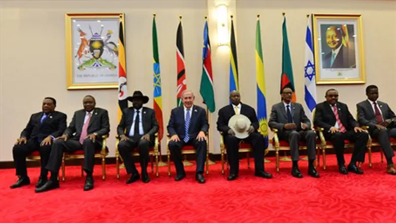 Netanyahu joins African leaders at Uganda summit