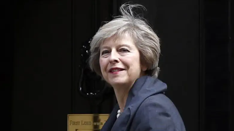 Theresa May will be sworn in as British Prime Minister
