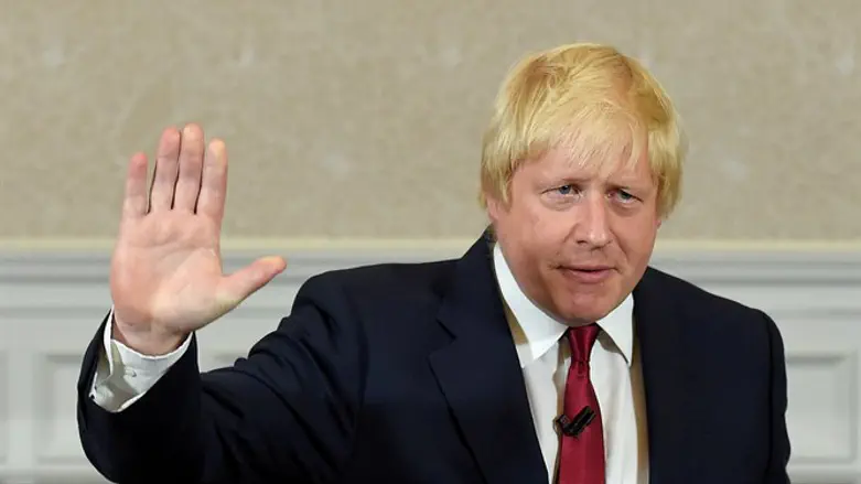 British Foreign Secretary Boris Johnson