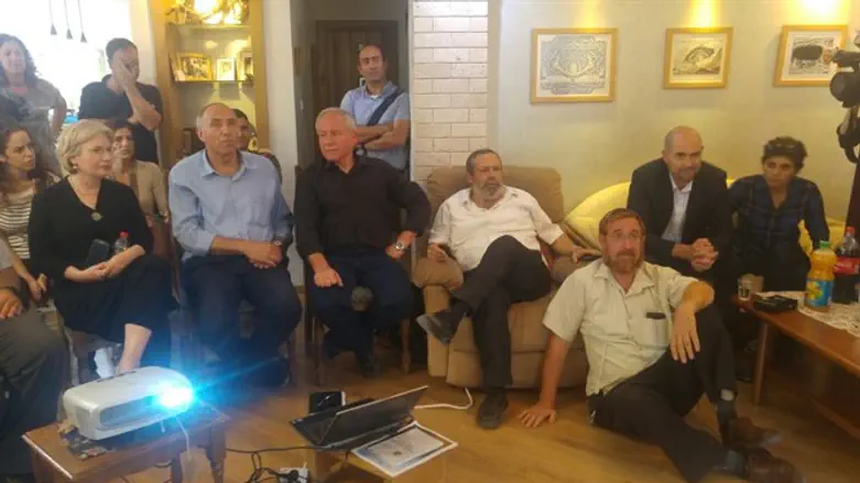 Committee members in local council head's home