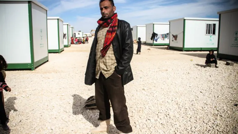 Syrian refugee camp (archive image)