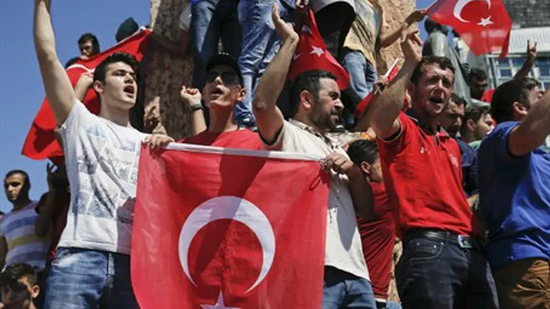 Попытка переворота в Турции. Иллюстрация