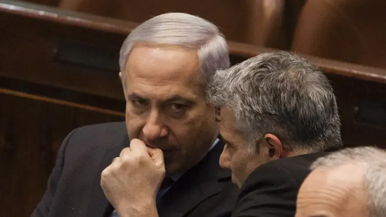 Lapid and Netanyahu