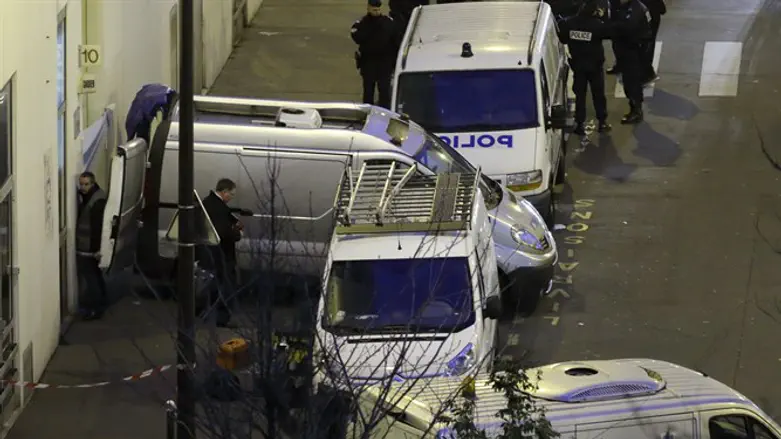 Scene of Charlie Hebdo attack