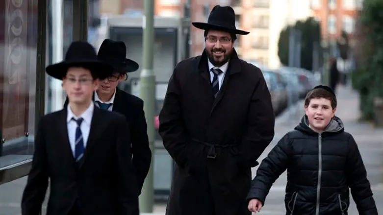 Haredi Jews in London, 2015