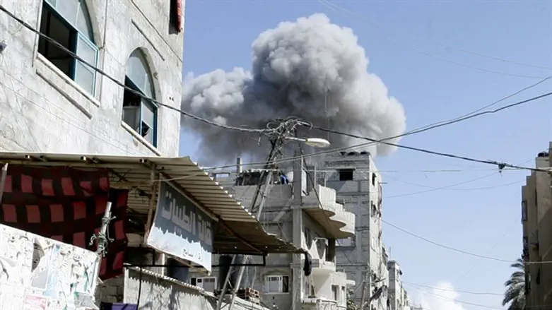 Gaza airstrike (archive)
