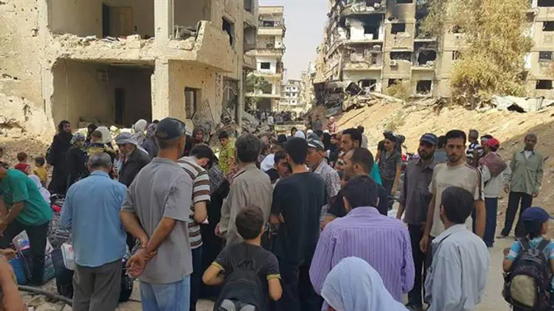 Evacuation from Daraya