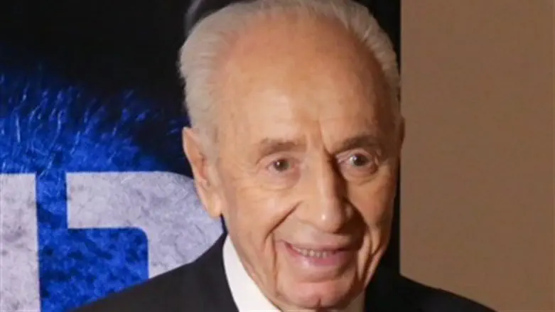 הנשיא וראש הממשלה לשעבר שמעון פרס