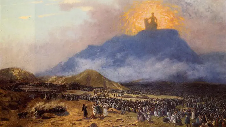 Moses on Mount Sinai Jean