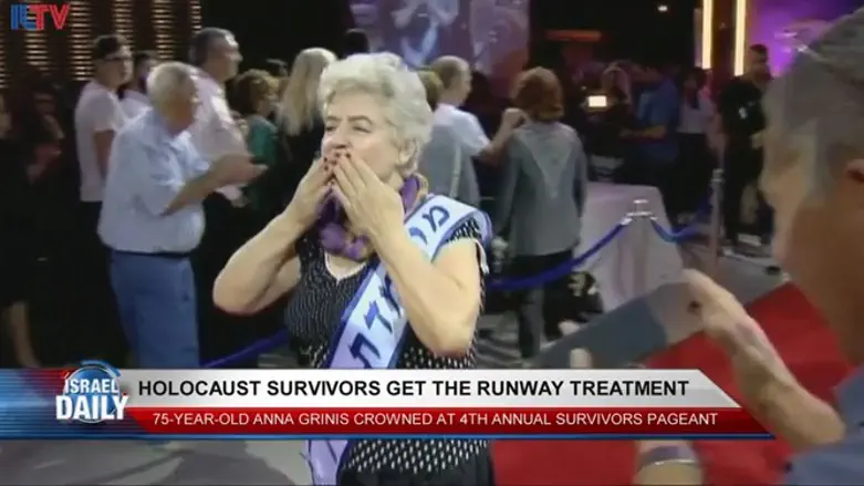 Holocaust survivors get the 'runway treatment'