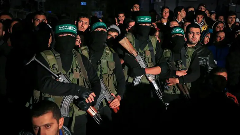 Террористы ХАМАС (иллюстрация)
