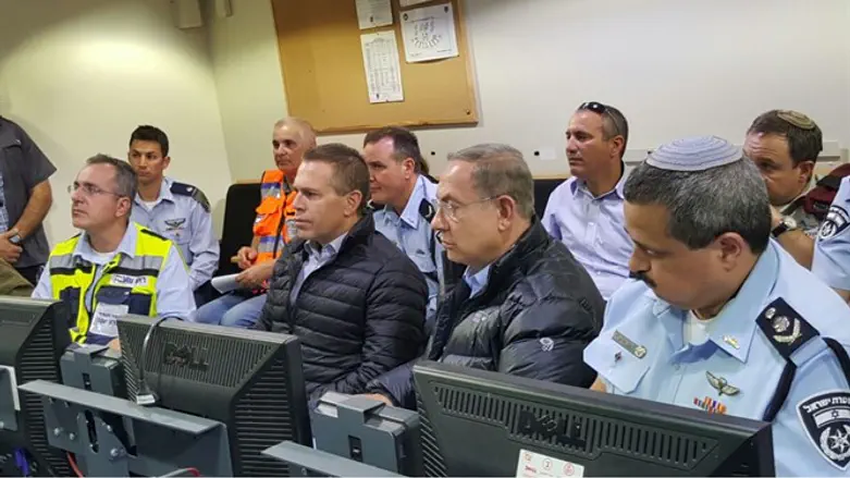 Нетаньяху и Эрдан оценивают пожарную обстановку в стране