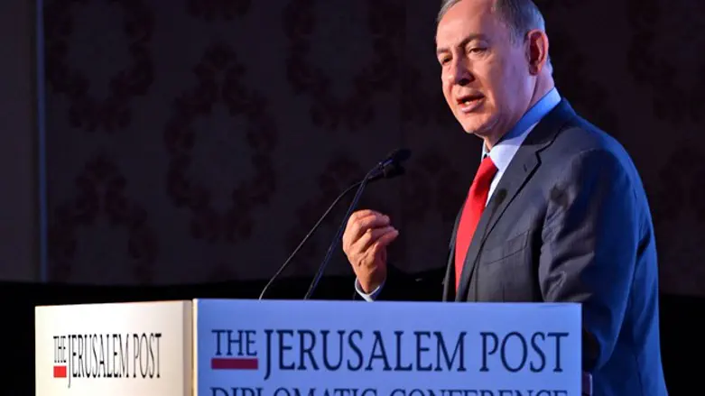 Netanyahu on Jerusalem Post diplomatic conference