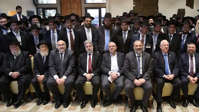 מפגש הרבנים עם נשיא המדינה 