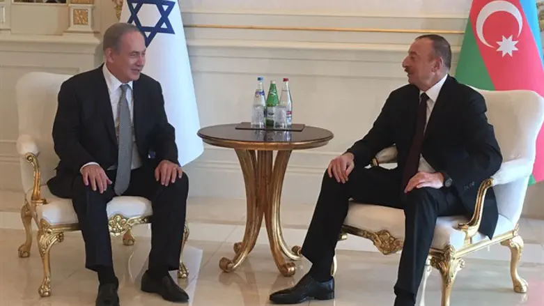 Биньямин Нетаньяху и Ильхам Алиев