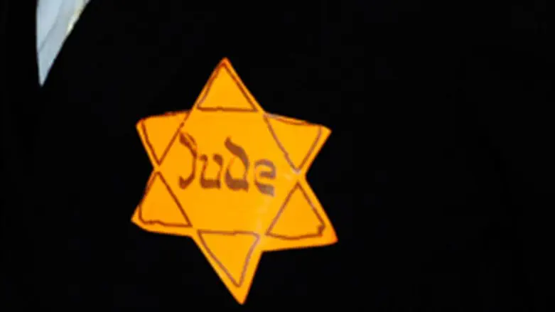 Yellow Star of David (illustration)