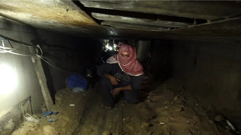 Туннель, прорытый из Газы. Иллюстрация