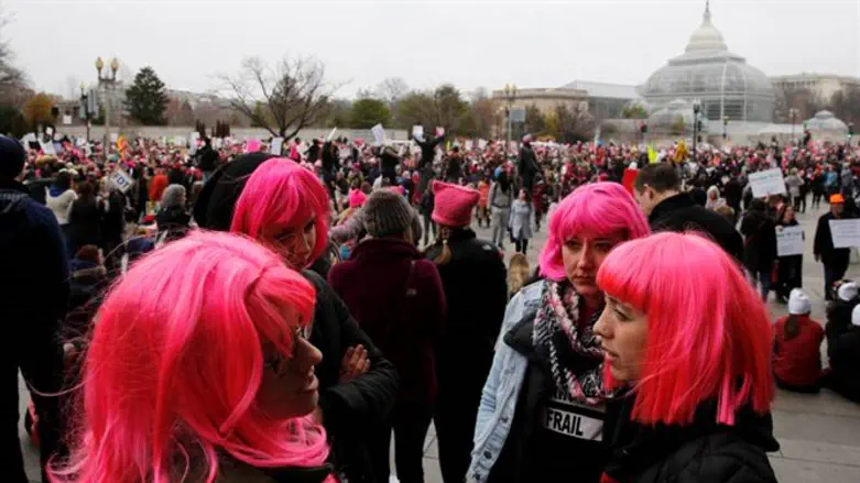 הפגנת הפמיניסטיות בוושינגטון