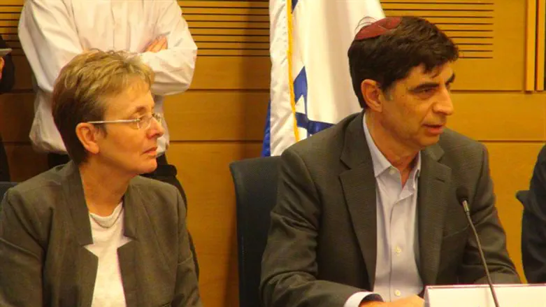 Simcha Goldin in Knesset