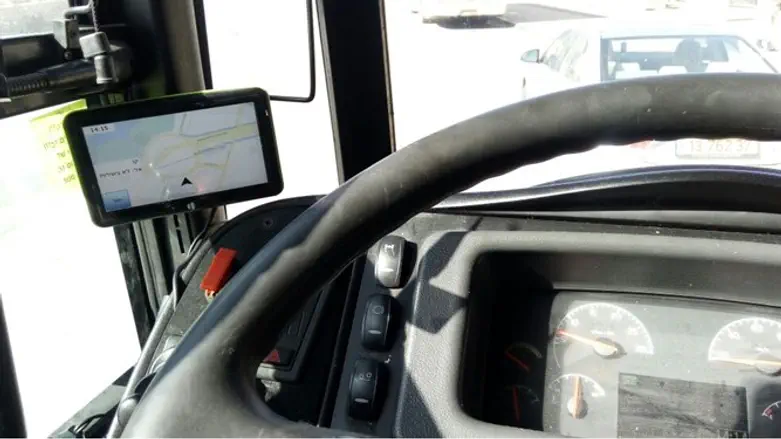 מערכת ניווט באוטובוסים ביו"ש