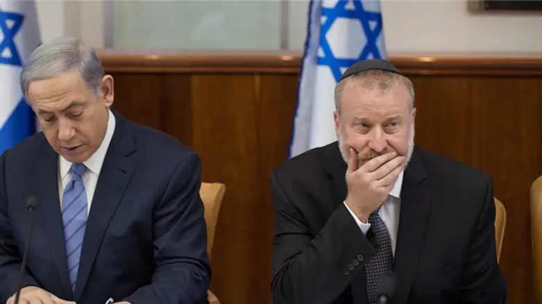Mandelblit and Netanyahu