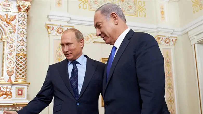Путин и Нетаньяху. (Архив)