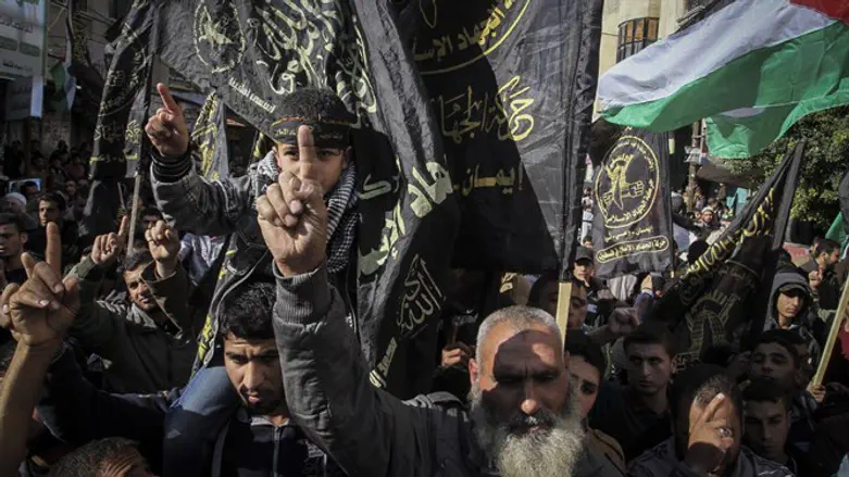 Islamic Jihad rally in Gaza
