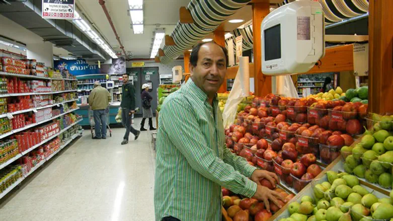 Rami Levi at his supermarket