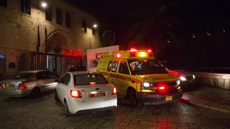 Ambulance in Jerusalem