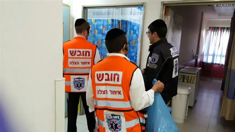 United Hatzalah volunteers