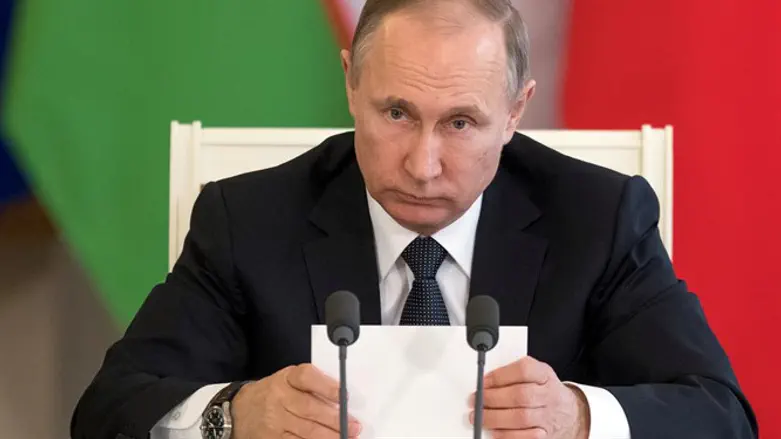 Russian President Vladimir Putin, April 2017