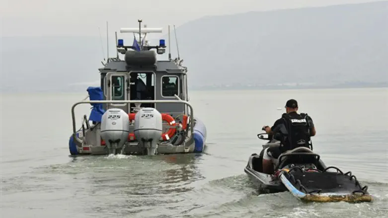 searches for missing persons in Kinneret