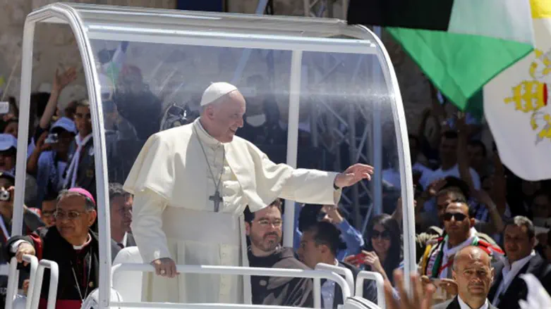 Папа Франциск в Бейт-Лехеме (архив)