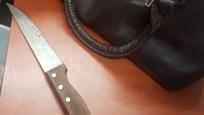 Knife used in terror attack