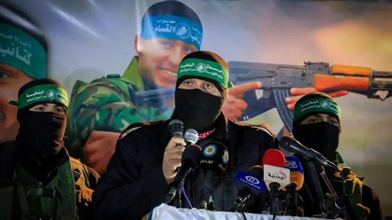 Боевики группировки ХАМАС. Иллюстрация