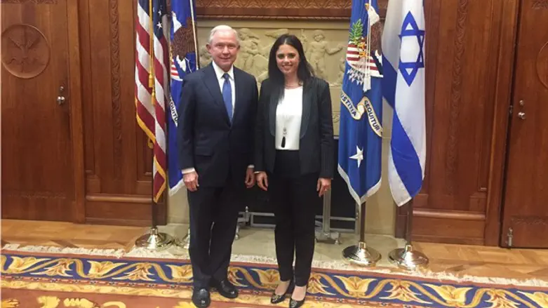 Jeff Sessions and Ayelet Shaked