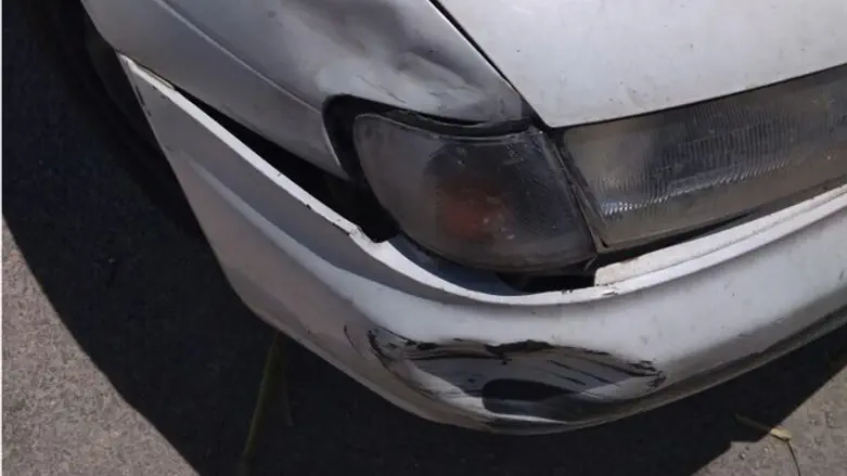 Damage to car