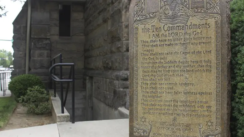 Ten Commandments monument